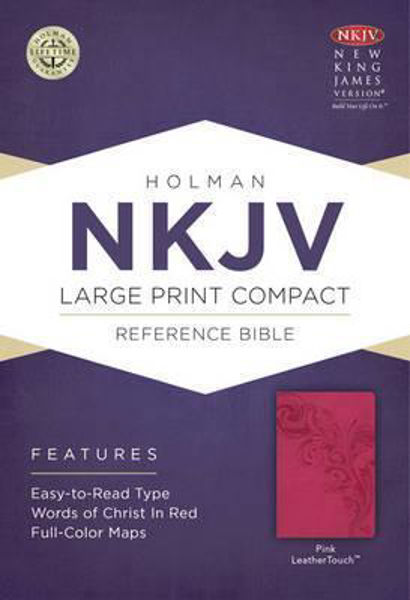 Picture of NKJV B&H Large Print Compact ref Pink